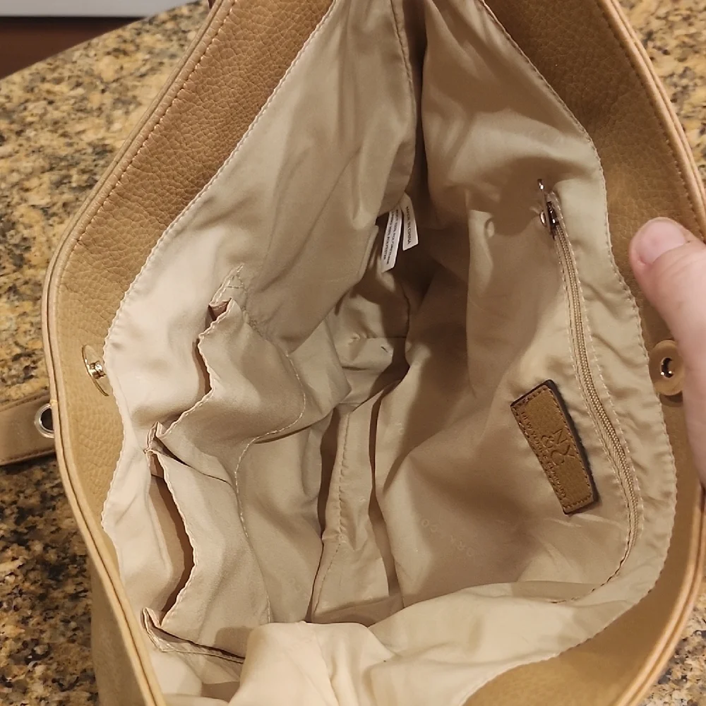 NY Collection Beige Hobo‎ Bag